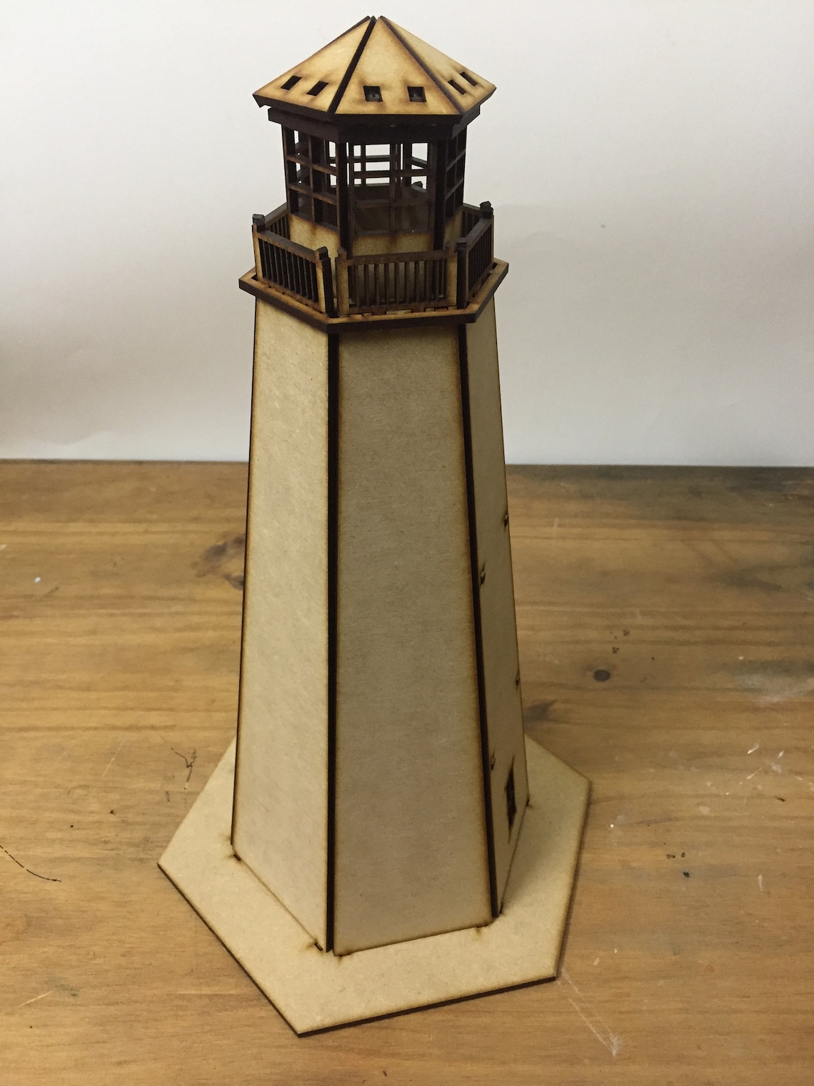 Lighthouse Laser Cut Model 3D Puzzle Vector FILE Cdr Dxf Eps Etsy