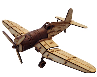 Miranelli Puzzle 3D in legno Auto Bel Air 57, Modello 3D da Costruire, Kit di Costruzione con Taglio Laser in Legno - Eco Friendly 170 Pezzi