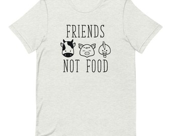 Friends Not Food Short-Sleeve Unisex T-Shirt