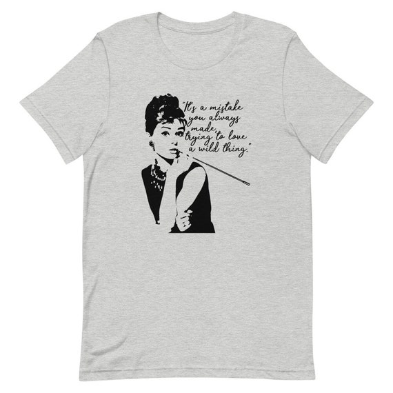 90s vintage 「ティファニーで朝食を」Tシャツ (M)