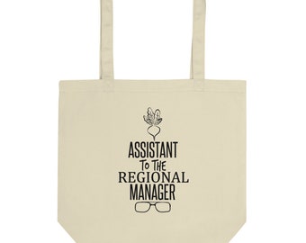 Asistente del Gerente Regional Eco Tote Bag