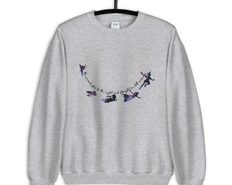 ピーターパン ユニセックス スウェットシャツ