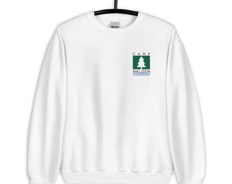 Camp Walden broderad unisex-tröja