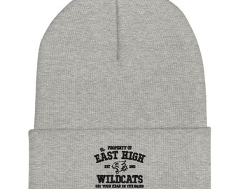 East High Wildcats Cuffed Beanie