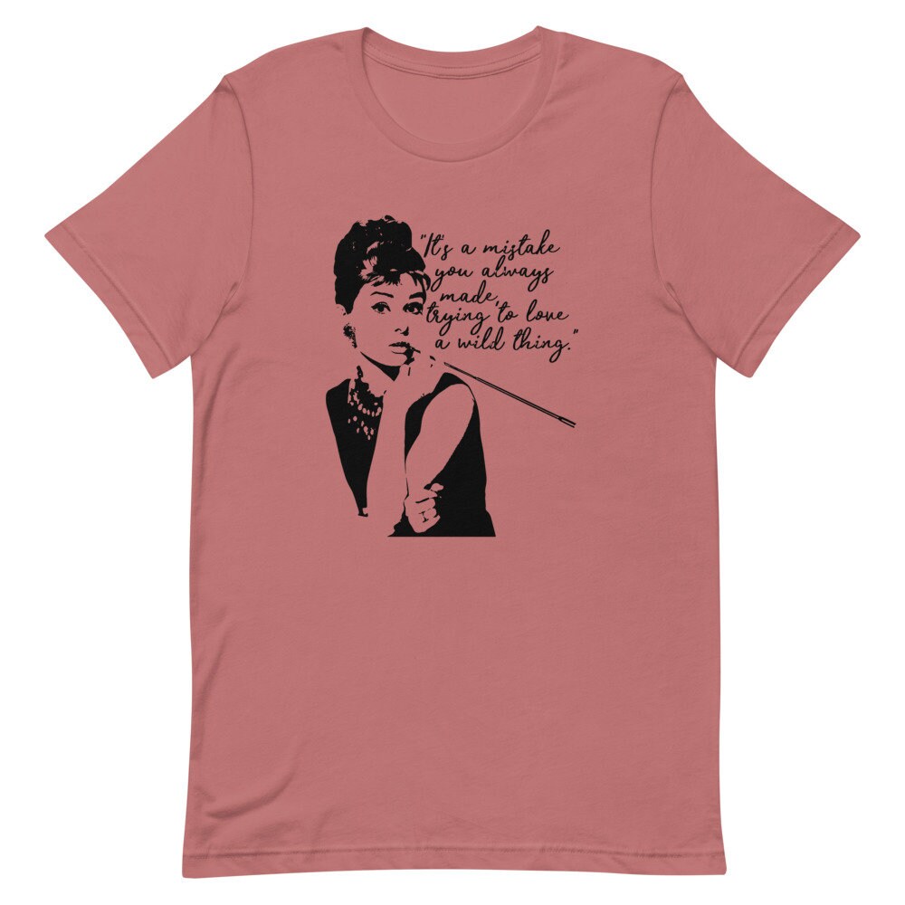 90s vintage 「ティファニーで朝食を」Tシャツ (M)