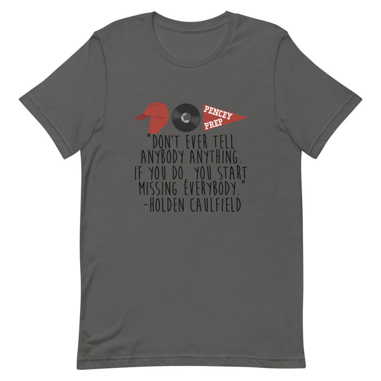 Catcher in the Rye Short-Sleeve Unisex T-Shirt | Etsy