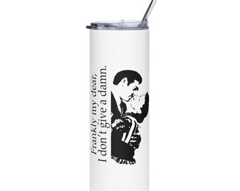 Lo que se llevó con el viento Vaso de acero inoxidable