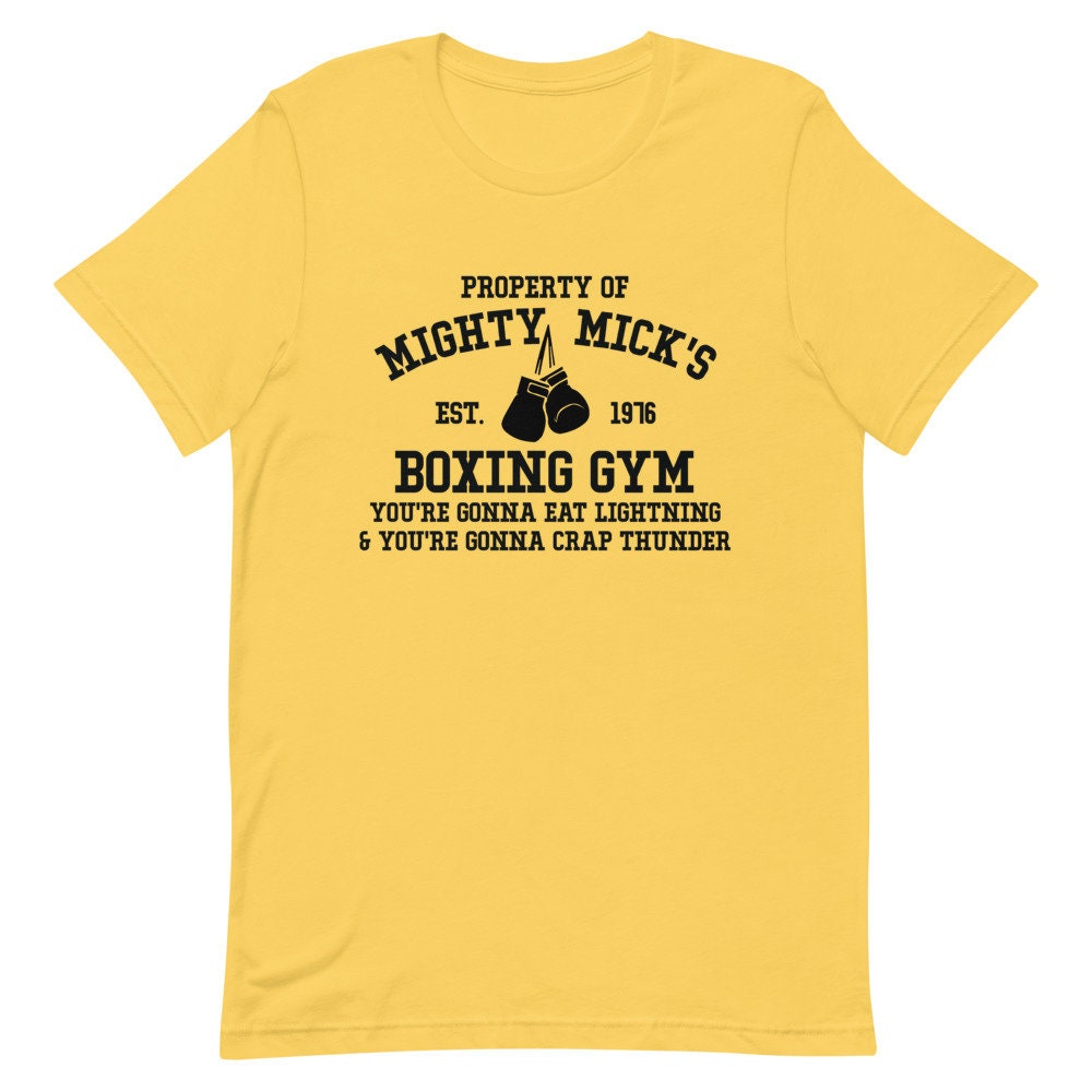 Mighty Mick's Boxing Gym Short-sleeve Unisex T-shirt - Etsy UK
