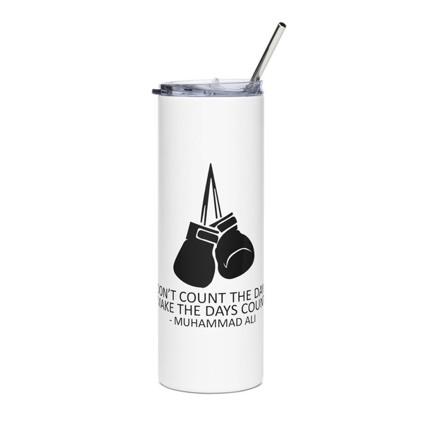 Muhammad Ali Stainless steel tumbler