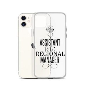 Assistant to the Regional Manager iPhone Case