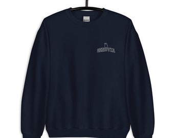 Genovia Embroidered Unisex Sweatshirt