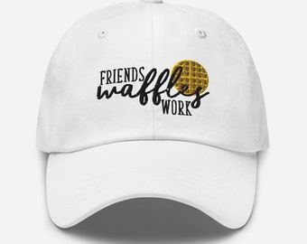Friends Waffles Work Embroidered hat