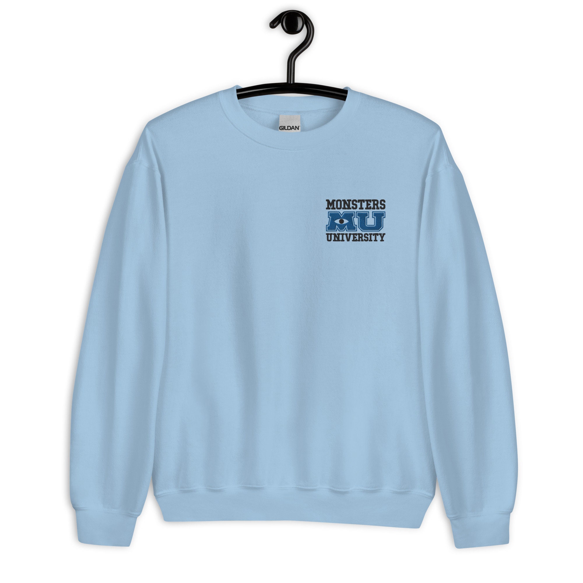 Discover Monsters University Embroidered Unisex Sweatshirt