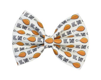 Thanksgiving Pet Bow Tie, Leg Day Turkey Dog Or Cat Collar Accessory