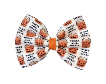 Halloween Dog Bow Tie, Trick or Treat Pet Costume Accessory