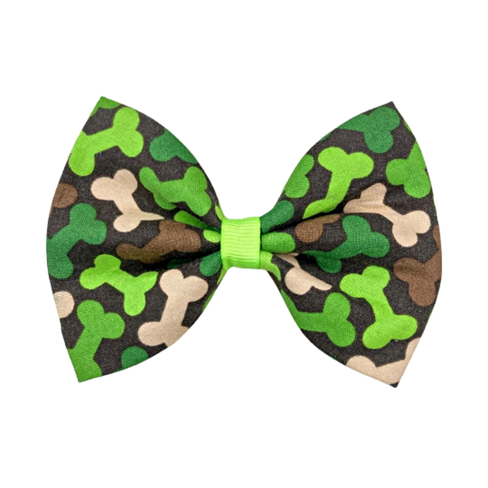 Dog bone with clearance bow