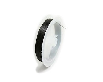 109 Yards/100 Meters Black 26 Gauge Wire Spool