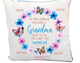 Loving Words To Mom Personalized Pillow Grandma Gifts Christmas Mom Christmas Gifts For Grandma