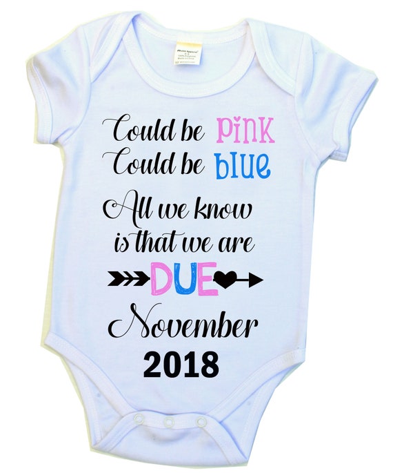 baby arrival onesie