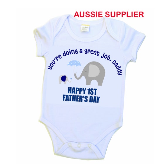 fathers day baby romper