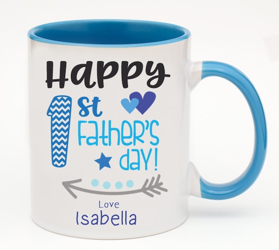 1st Father's Day Personalised Mug 