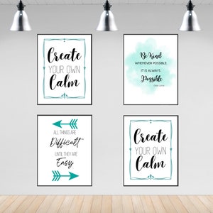 Decorazione da parete per aula a tema consapevolezza