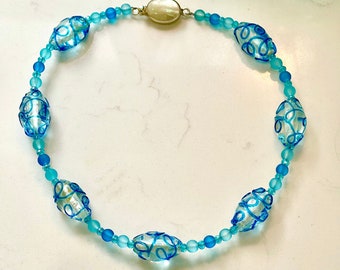 Hand-blown Murano Glass Necklace