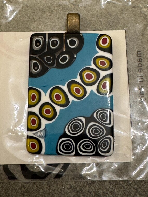 Ercole Moretti LARGE Rectangular Pendant-Choice o… - image 8