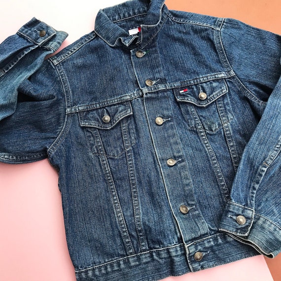 tommy hilfiger kids denim jacket
