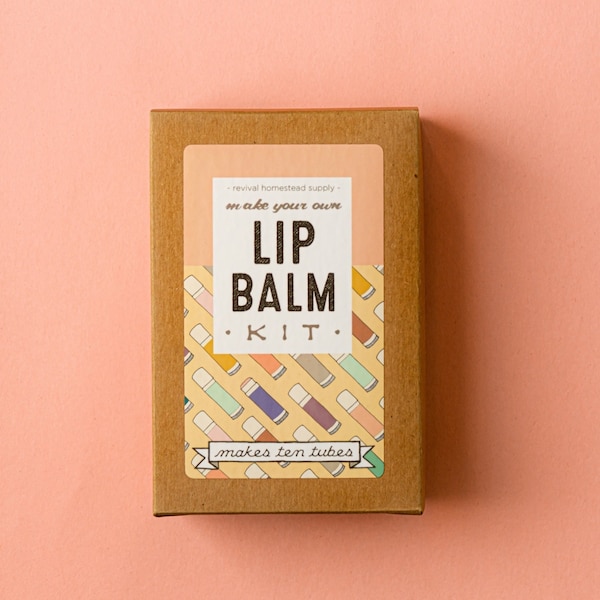 Diy Lip Balm Kit Etsy