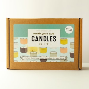 Candle Kit, Make Your Own Candles with Soy Wax and Essential Oils image 3