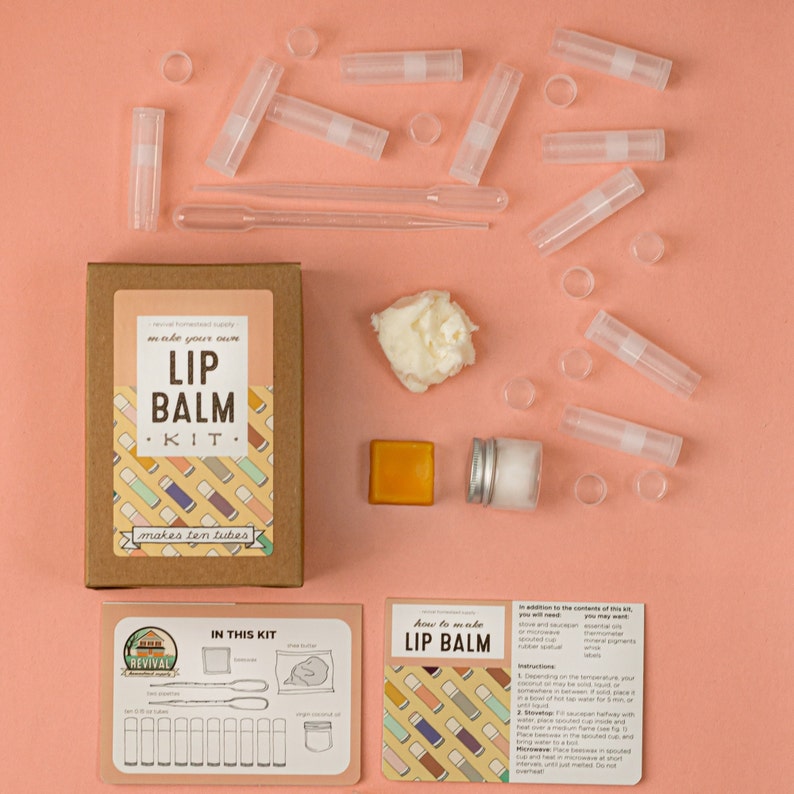 Lip Balm Kit, Make Your Own All-Natural image 2
