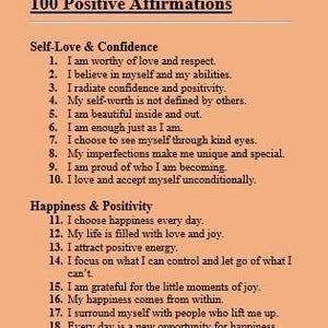 100 afirmaciones positivas en PDF (¡con regalo GRATIS!)