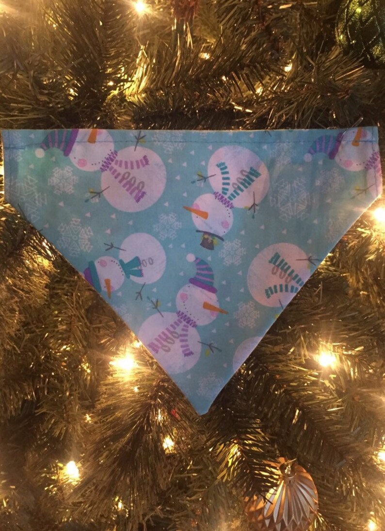 Snowman Pet Bandana