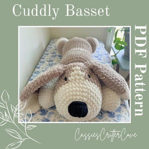 Cuddly Basset Crochet Pattern