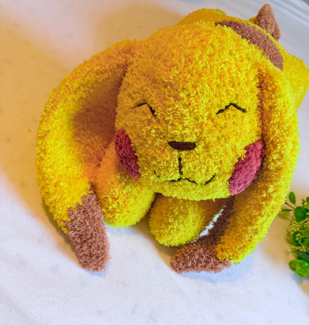 Sleepy Pika | Crochet Pika | Electric Mouse | Stuffy | Handmade Plushie ...