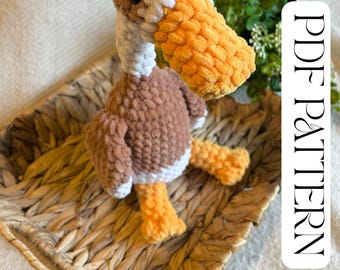 Pato Corredor Pancakes/ Patrón PDF/ Patrón de Crochet