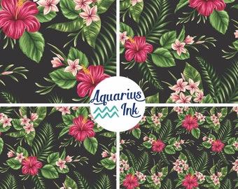 Tropical Print Htv Etsy