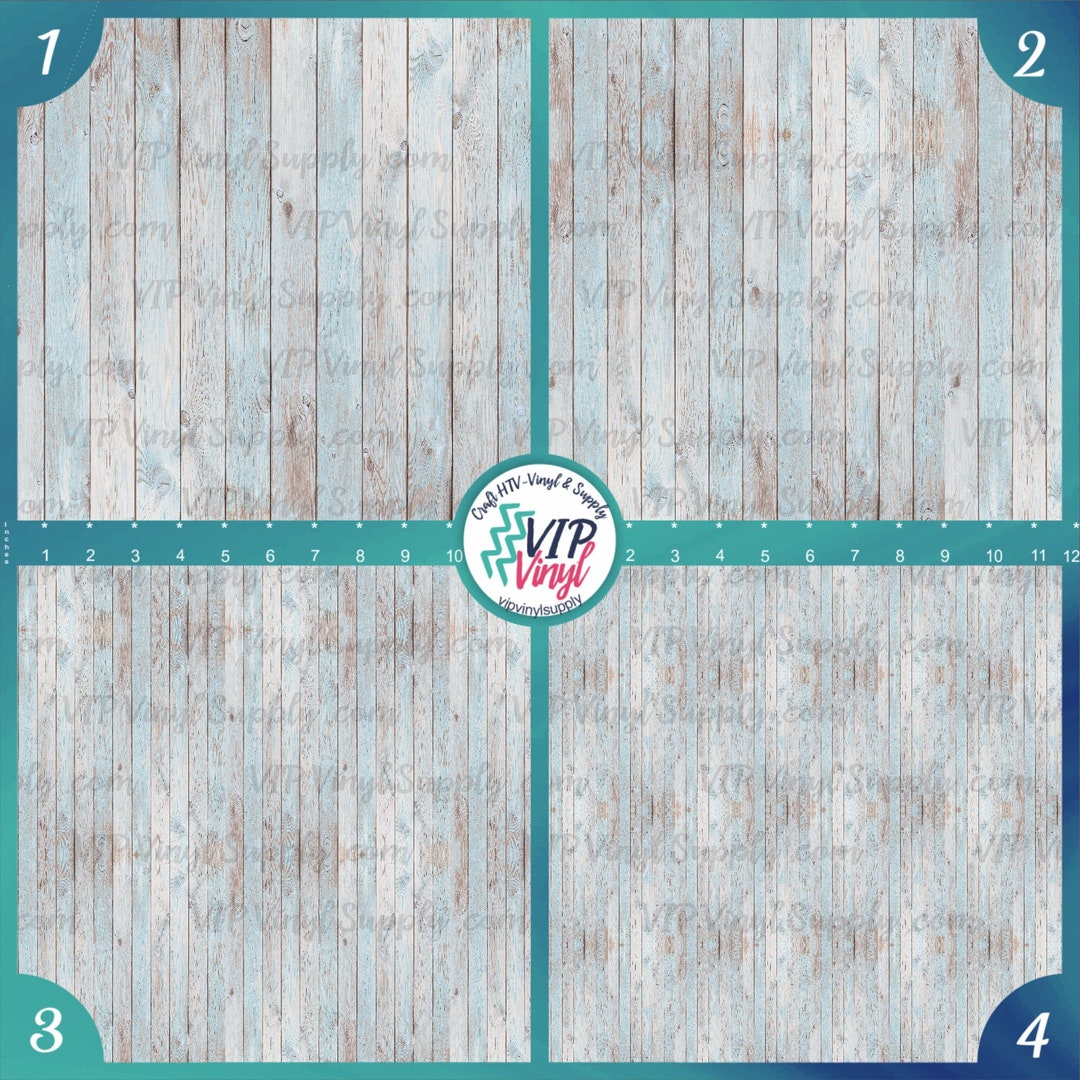 Wood Fence Patterned HTV Vinyl Outdoor Adhesive Vinyl, Heat Transfer ...