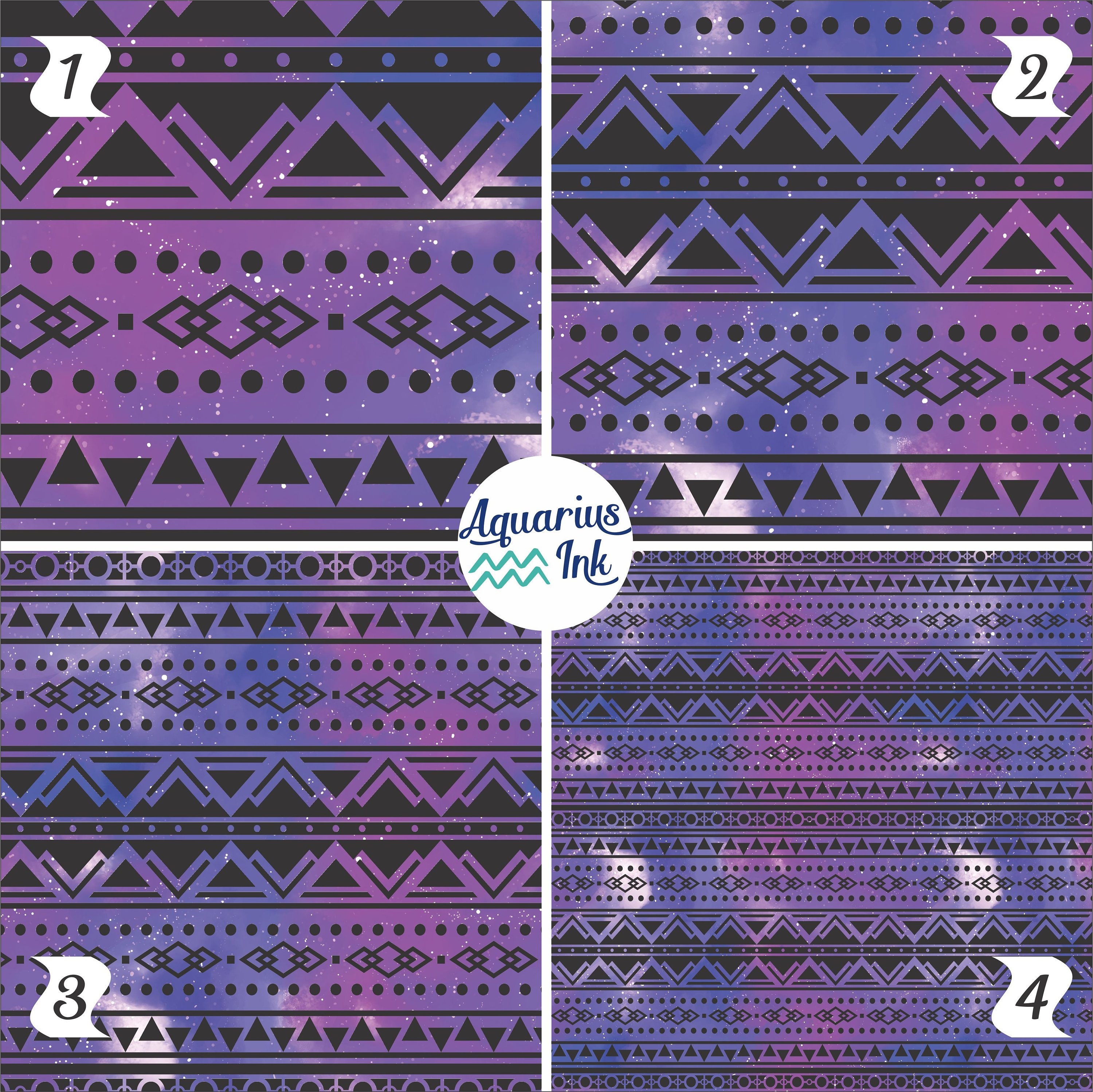 Aztec Galaxy HTV Vinyl, Purple Tribal Pattern Vinyl Sheets, Craft Vinyl,  Printed Aztec Heat Transfer Vinyl or Outdoor Adhesive Vinyl SG6 - Etsy