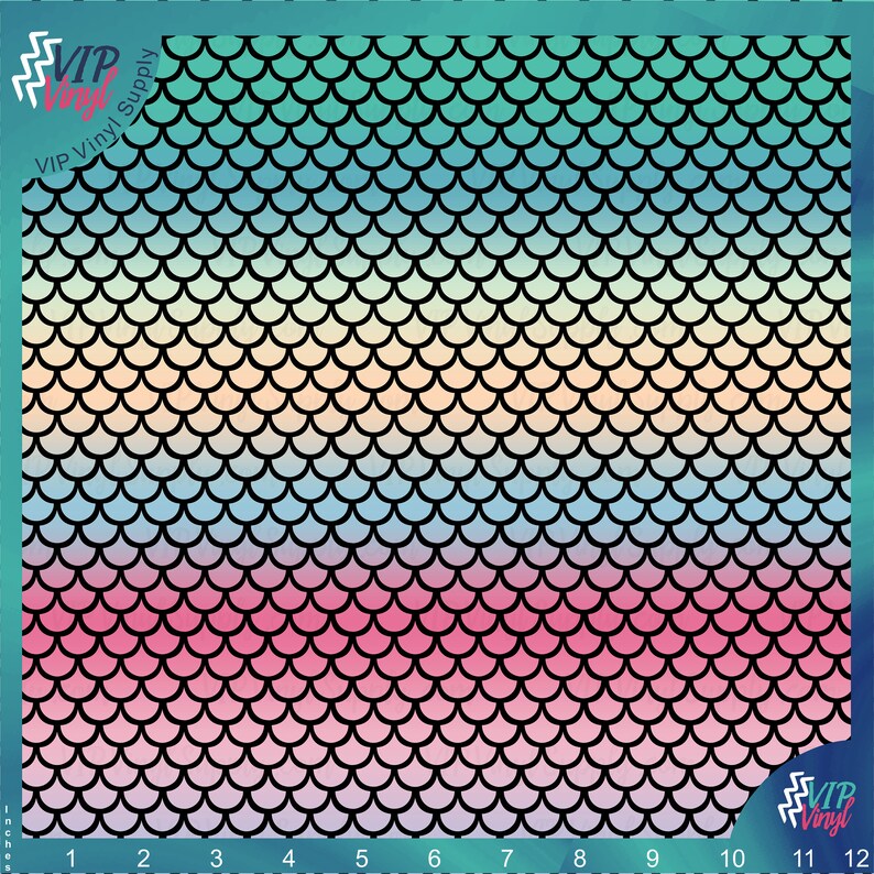 mermaid heat transfer vinyl
