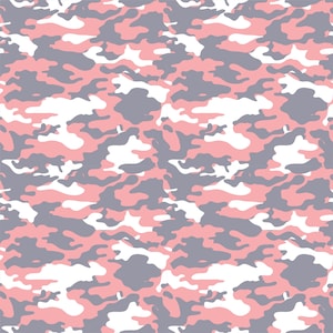 Effortless ShoppingPrinted Pattern HTV - #052 Pink Camo, lv pattern htv 