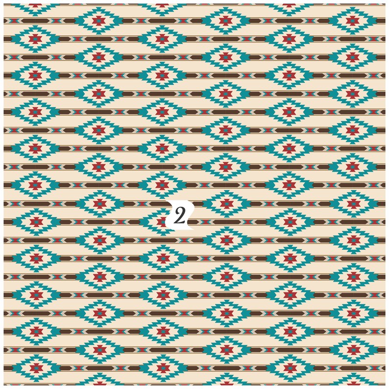 Aztec Pattern Vinyl Aztec Print Craft Vinyl Sheets Outdoor Etsy