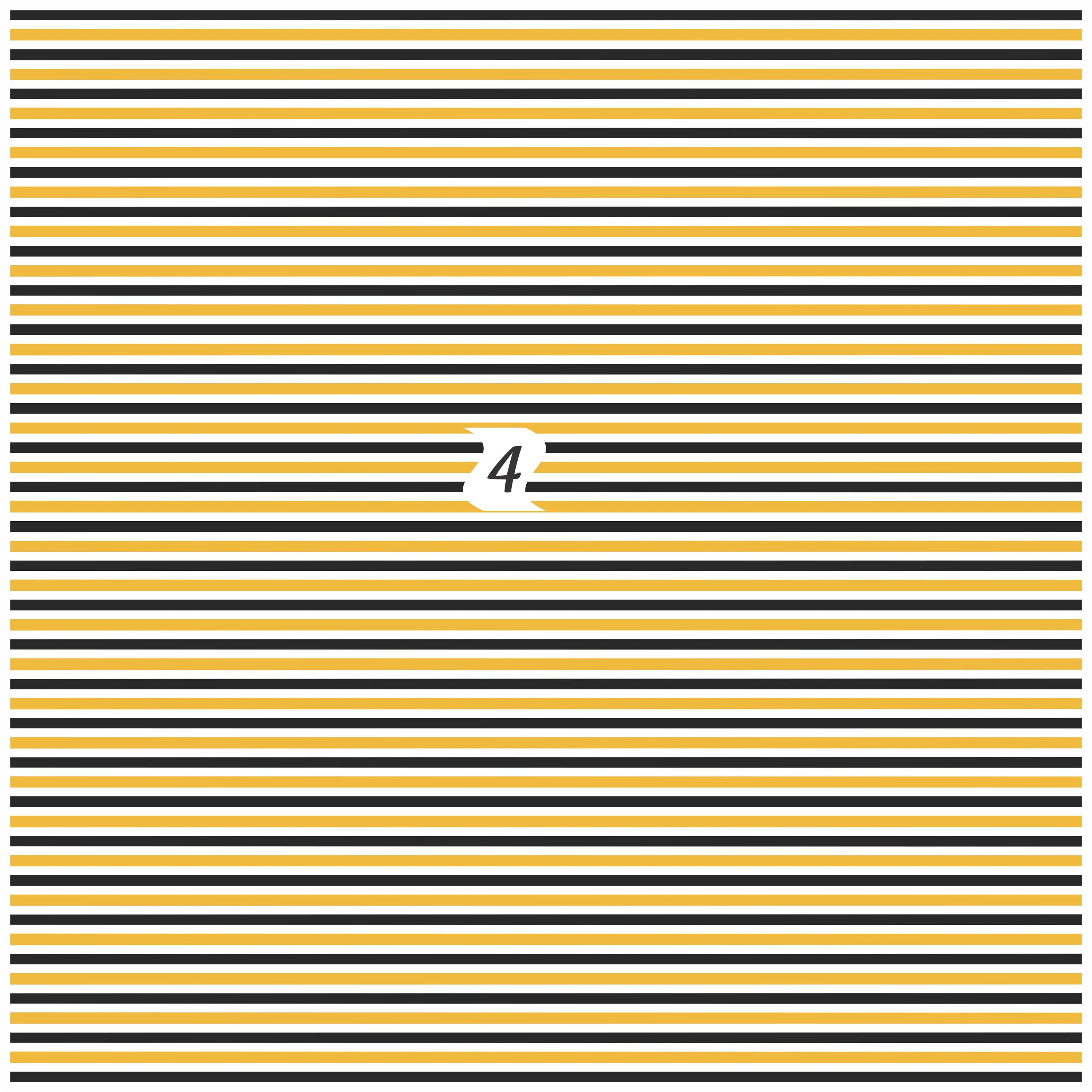 Striped HTV Vinyl Black Gold and White Pattern Vinyl Sheets Etsy