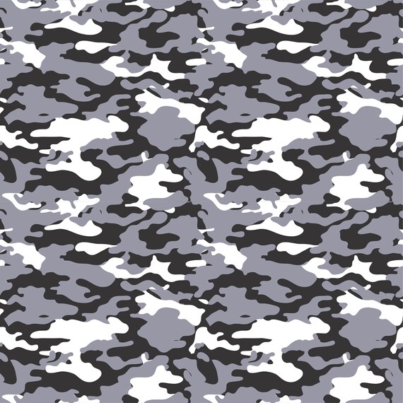 Camo HTV Vinyl Sheets Camo Printed Heat Transfer Vinyl Sheets or Oracal  Outdoor Vinyl Sheet HTV Vinyl Patterned Vinyl Black White Grey 164D 