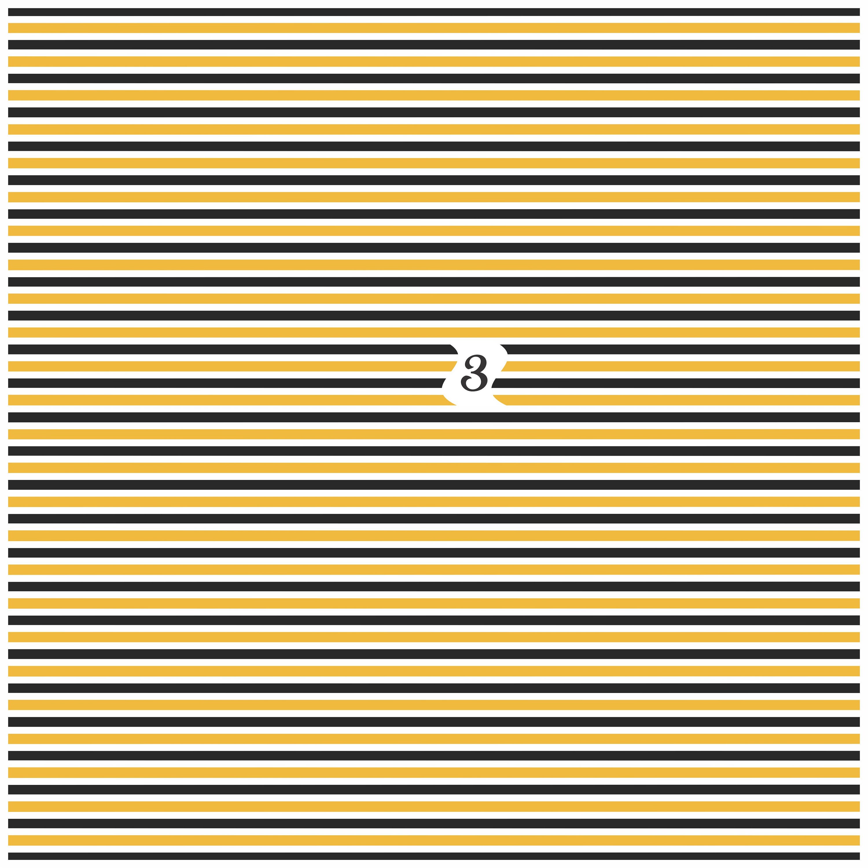 Striped HTV Vinyl Black Gold and White Pattern Vinyl Sheets Etsy