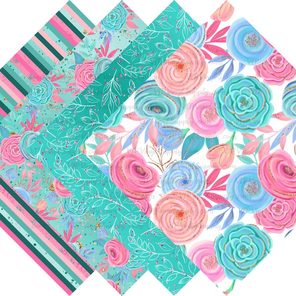 Floral Vinyl Record Etsy