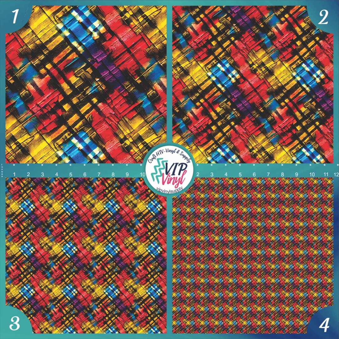 Abstract Patterned Craft Vinyl Sheet, Heat Transfer Vinyl or Outdoor ...