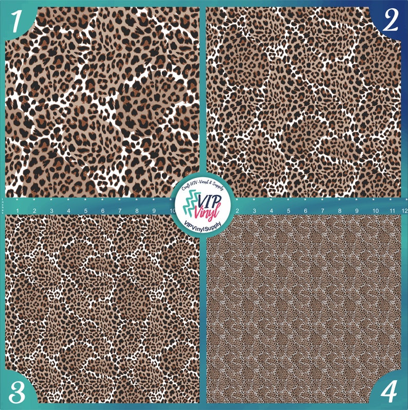 leopard vinyl htv