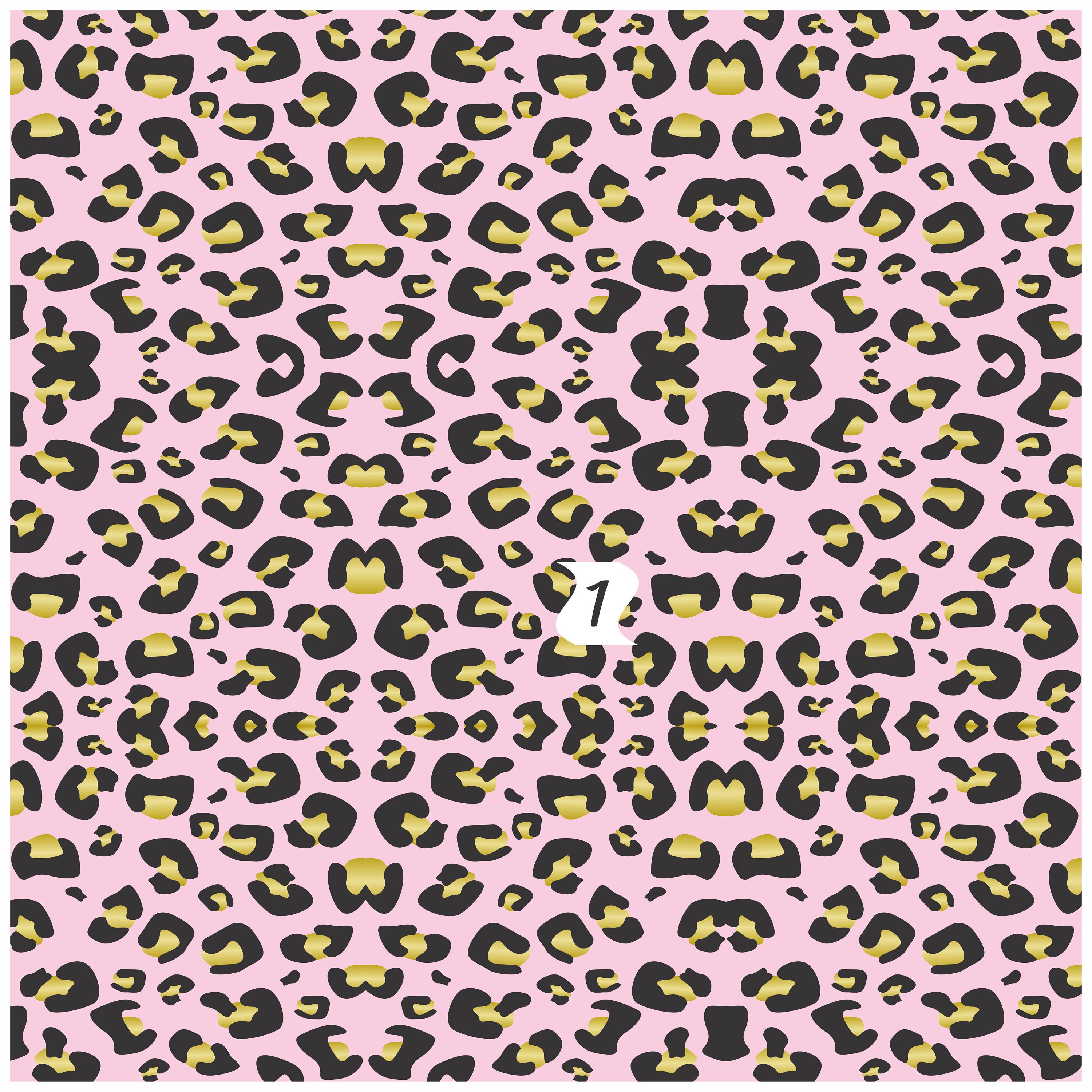 Pink and Gold Leopard Patterned HTV Vinyl Outdoor Adhesive Etsy Israel